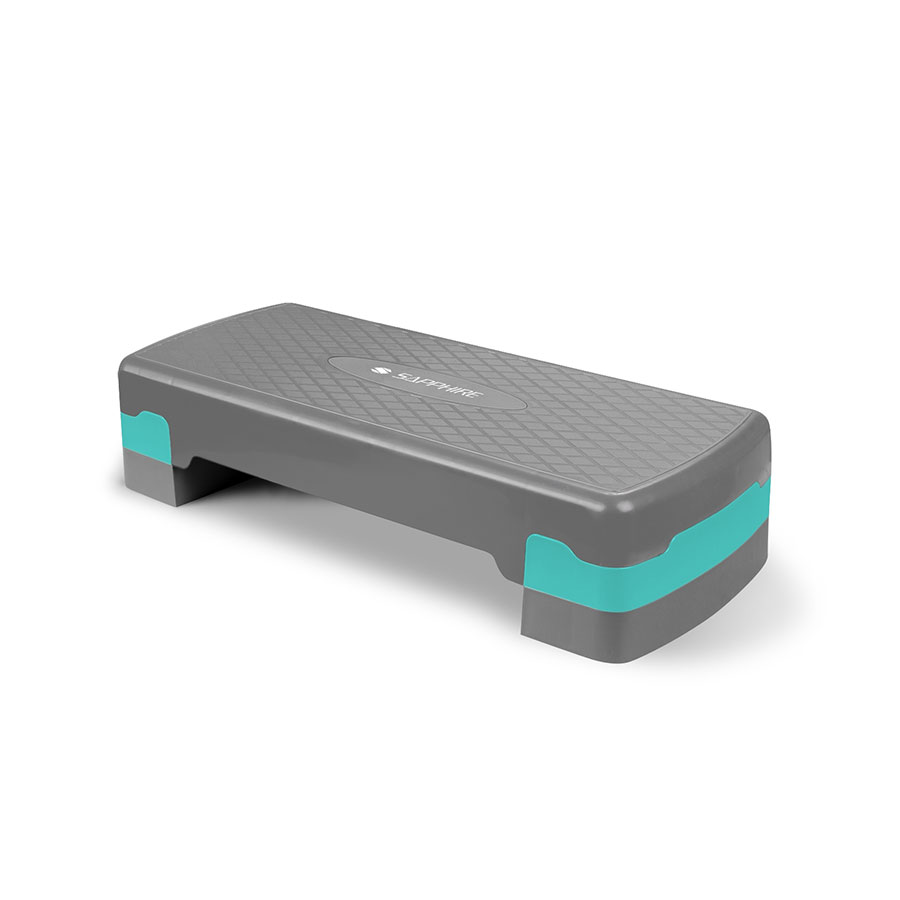 Step fitness dwustopniowy Sapphire SG-045 - miętowy Step fitness dwustopniowy Sapphire SG-045 - miętowy