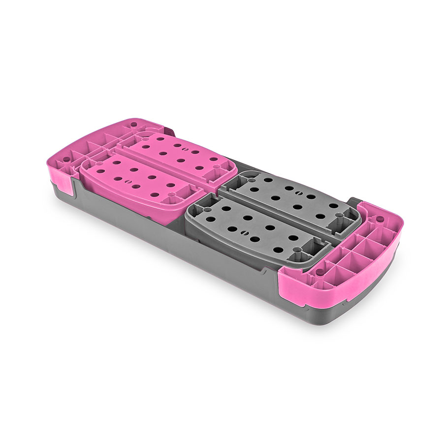 Step fitness trzystopniowy Sapphire SG-055 - różowy Step fitness trzystopniowy Sapphire SG-055 - różowy