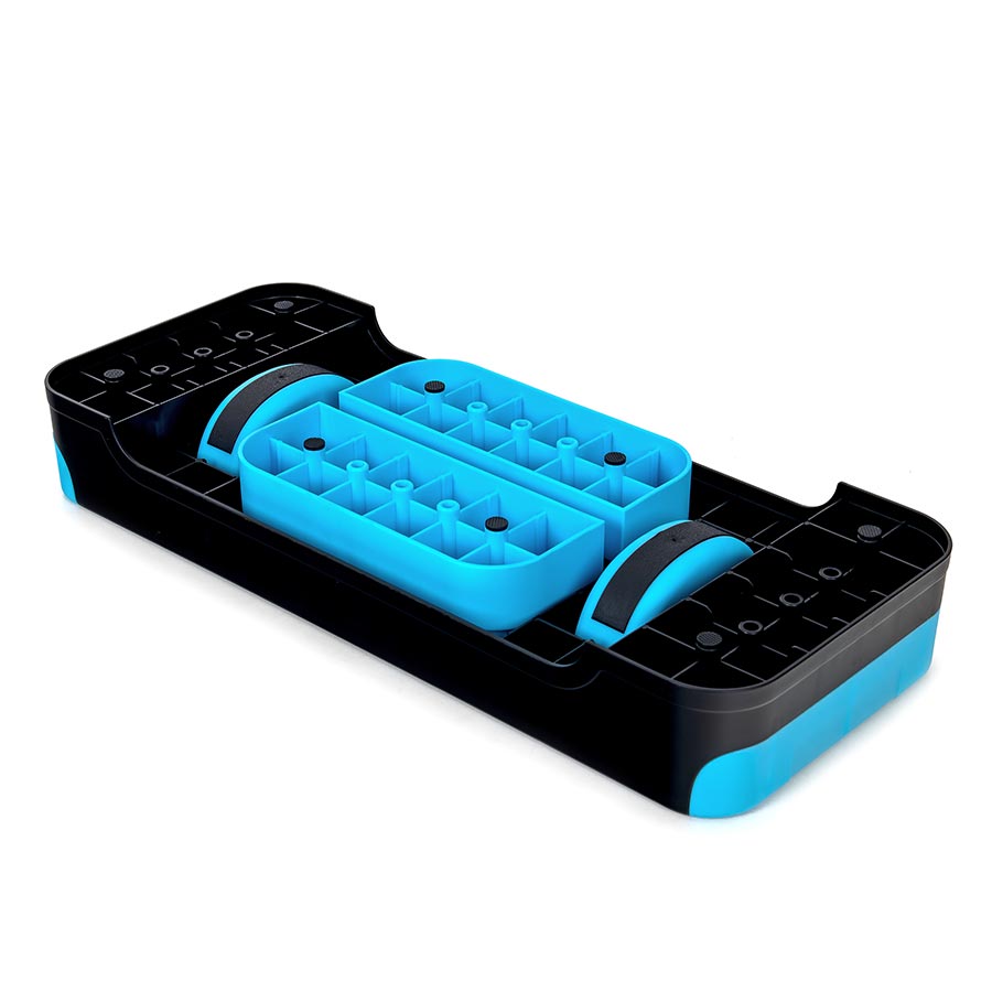 Step fitness dwustopniowy balansujący 2w1 Sapphire SG-057 - niebieski Step fitness dwustopniowy balansujący 2w1 Sapphire SG-057 - niebieski