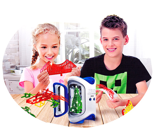 Fabryka 3D - Zestaw magiczne żele + drukarka Fabryka 3D - Zestaw magiczne żele + drukarka
