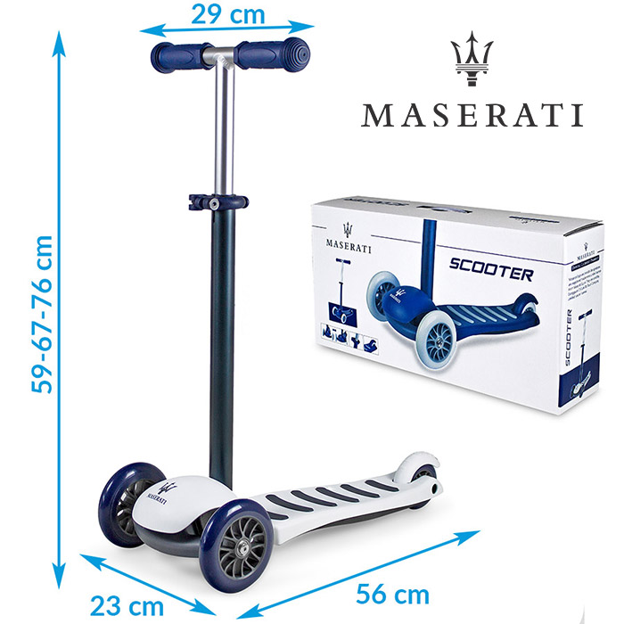 Hulajnoga trójkołowa Maserati Hulajnoga trójkołowa Maserati