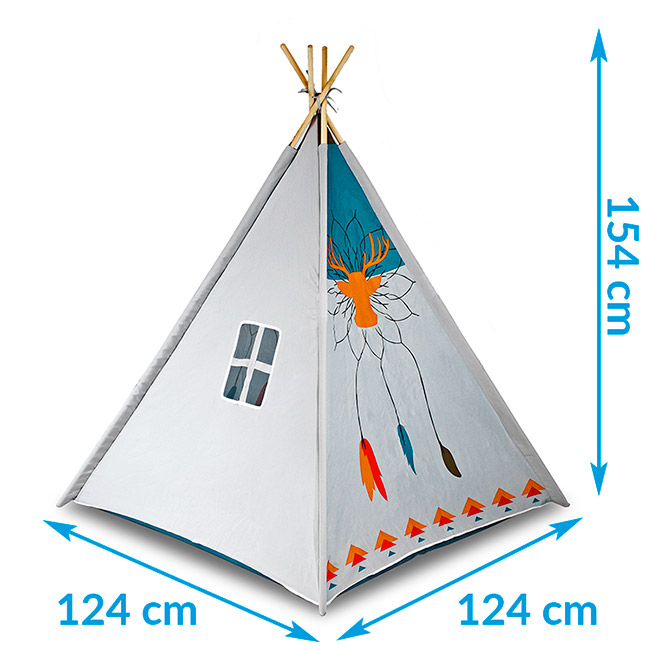 Namiot dla dzieci tipi wigwam