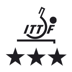 Piłeczki do ping ponga Cornilleau P-BALL ITTF - 3 sztuki, białe