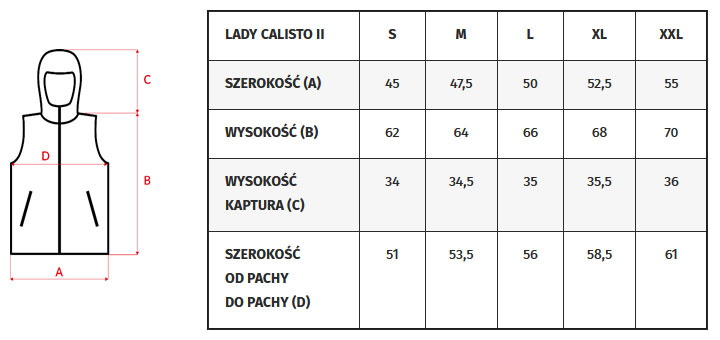 Kamizelka damska pikowana Hi-Tec Lady Calisto II Kamizelka damska pikowana Hi-Tec Lady Calisto II