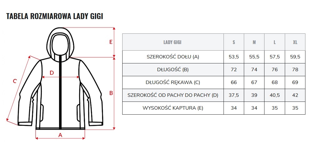 Kurtka narciarska damska ocieplana Hi-Tec Lady Gigi