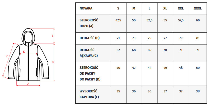 Kurtka pikowana Hi-Tec Novara