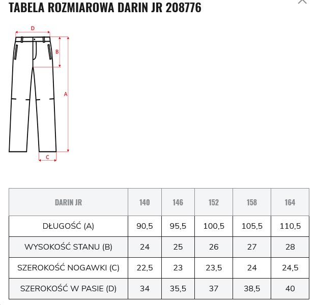 Spodnie narciarskie dziecięce Hi-Tec Darin JR