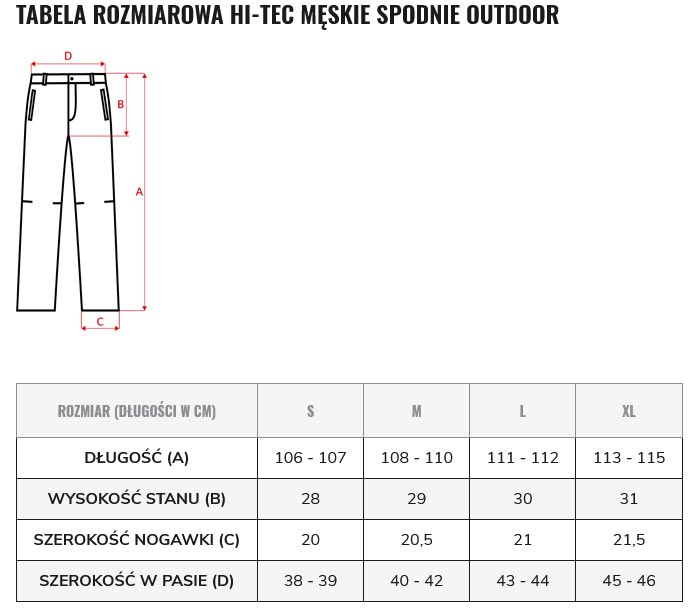 Spodnie narciarskie męskie Hi-Tec Darin