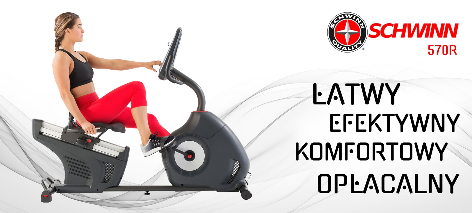 Rower programowany poziomy Schwinn 570R
